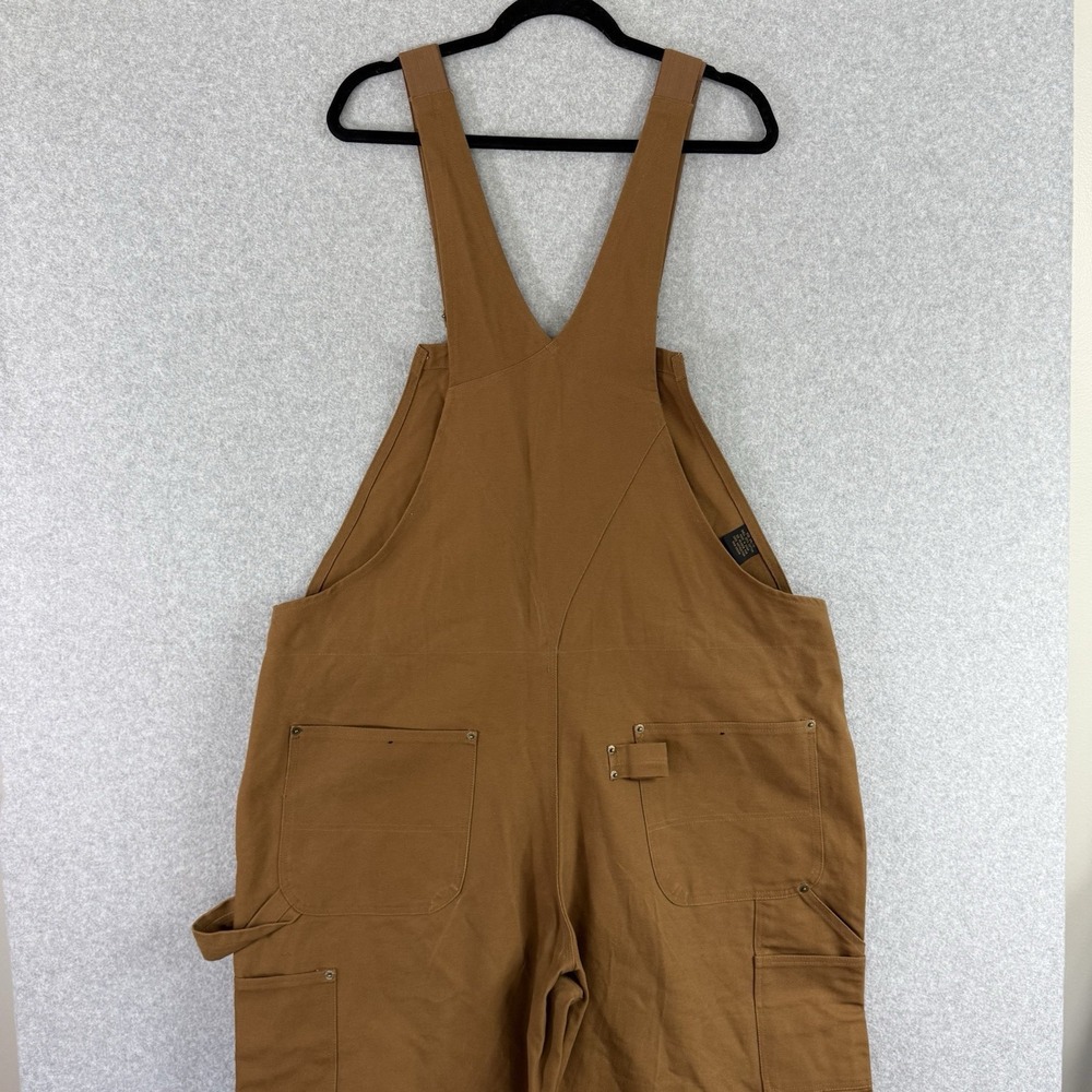 Outback Rider Double Knee Overalls Vintage Canvas Thick Cargo Utility Mens 2XL - Picture 4 of 9